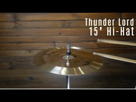 Symrna Cymbals - Thunder Lord 15" Hi-Hat