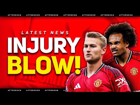 De Ligt SETBACK! Mateta TRANSFER Request! Man Utd News