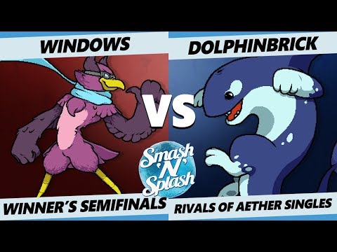 SNS5 RoA - AF | Windows (Wrastor) Vs. TUX | DolphinBrick (Orcane) Rivals of Aether Winners Semifinal