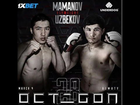 UZBEKOV LAZIZXON VS MAMANOV OKTAGONUZ #OCTAGON #UFC #UZBEKOV #MAMANOV #UZBSPORT #УЗБЕКОВ ЛАЗИЗХОН