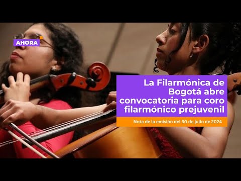 La Filarmónica de Bogotá abre convocatoria para su coro filarmónico prejuvenil | Música