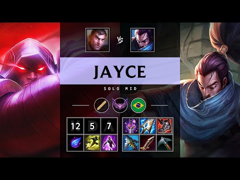 Jayce Mid vs Yasuo - BR Master Patch 25.14