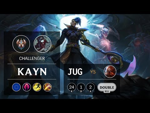 Kayn Jungle vs Gragas - EUW Challenger Patch 9.13