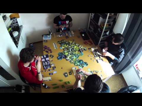 (overview) Timelapse of Runewars - 4 Players