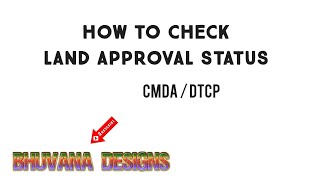 HOW TO CHECK LAND APPROVAL STATUS