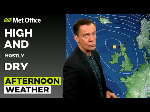 14/10/2025 - Drizzle across the east - Afternoon Weather Forecast UK – Met Office Weather
