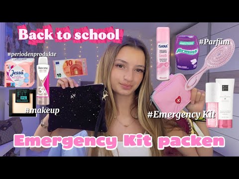 Emergency Kit packen 🆘 | Back to school 📚[Stefani Priscilla]