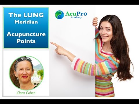 The LUNG Meridian Acupuncture Points