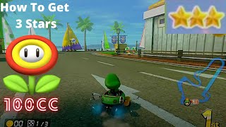 Mario Kart 8- How to get Three Star Ranking on Flower Cup (100cc)