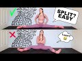 GET YOUR SPLITS IN 5 MIN EASY SPLITS WORKOUT Splits Gymnastics Homeworkout Stretching