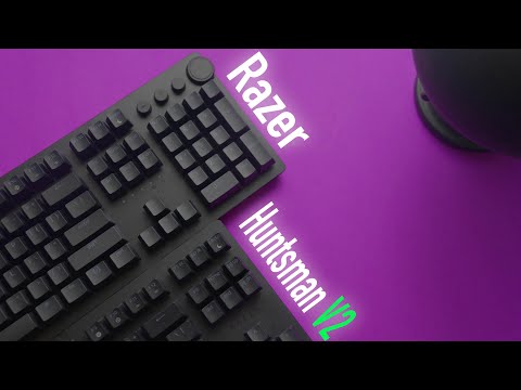 External Review Video yfnGLBqmRtg for Razer Huntsman V2 TKL Tenkeyless Optical Mechanical Gaming Keyboard (2021)