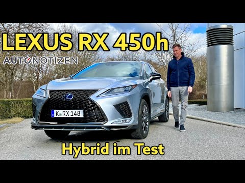 Lexus RX 450h E-Four F Sport: Was kann das Hybrid-SUV im Alltag? Test | Review