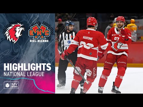 Lausanne vs. Biel 4:2 - Highlights National League