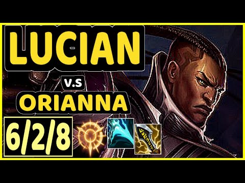 SERTUSS (LUCIAN) vs ORIANNA - 6/2/8 KDA MID CHALLENGER GAMEPLAY - EUW
