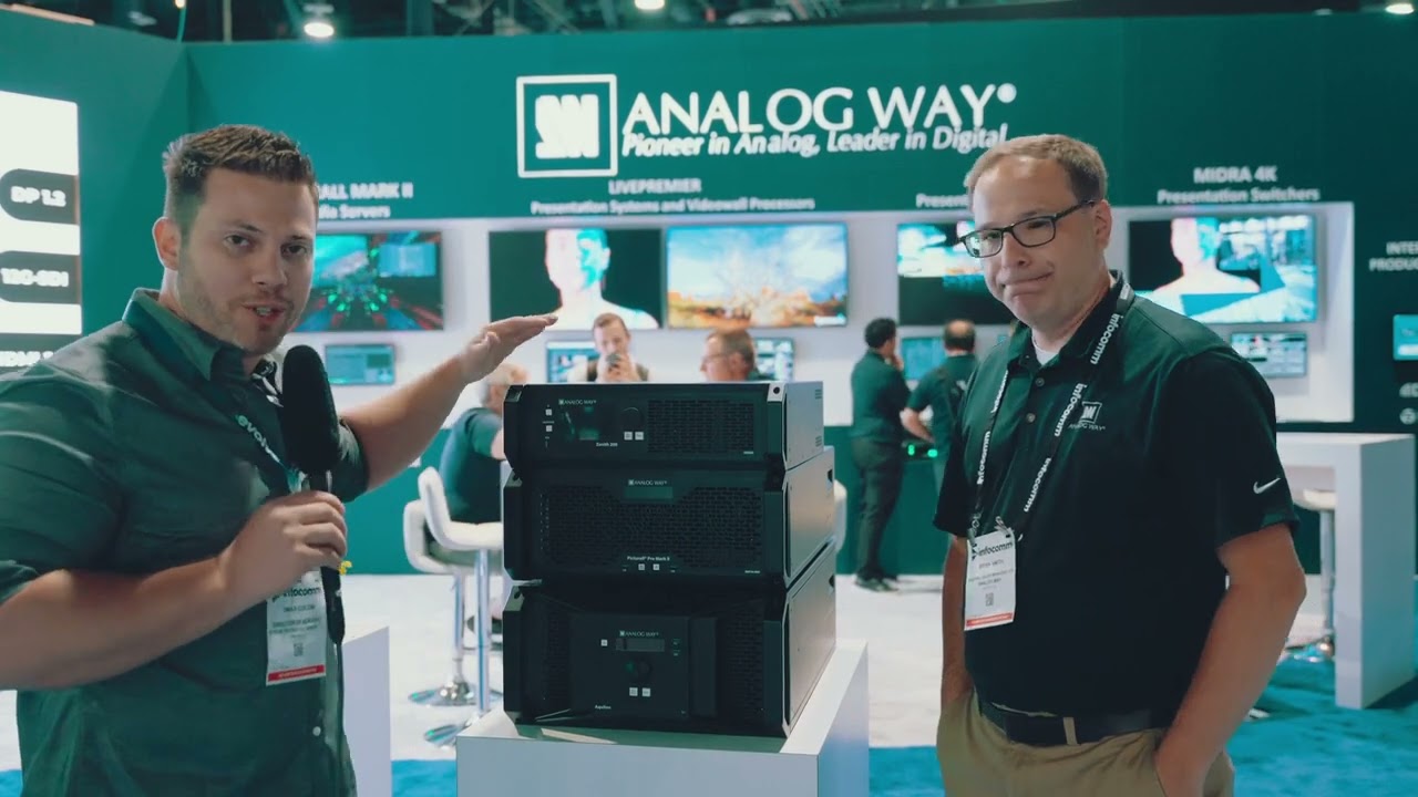 Analogway at InfoComm 2022