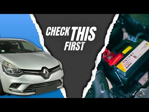 Renault Clio IV (2012 - 2019) Battery Replacement