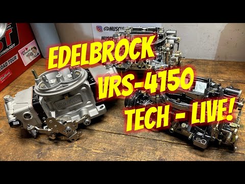 Edelbrock VRS-4150 Tech Info - Live!