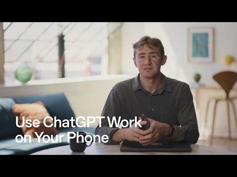 スマホでChatGPTを使おう (Use ChatGPT Work on Your Phone)