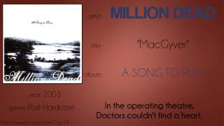 Million Dead - MacGyver (synced lyrics)