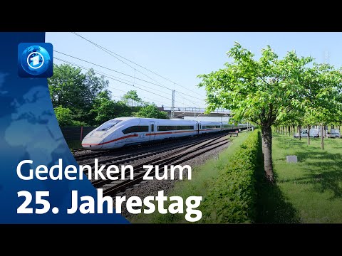 Zugunglück von Eschede: Stilles Gedenken am Mahnmal