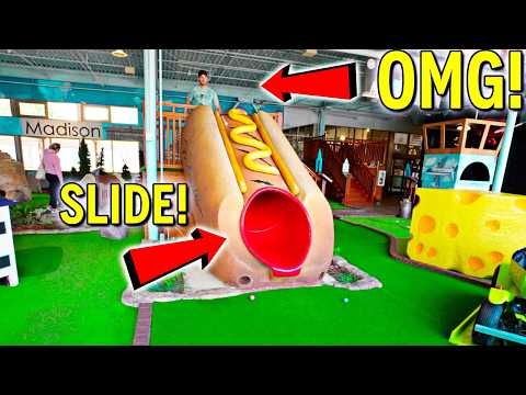 Mind Blowing ONE OF A KIND Mini Golf Course!