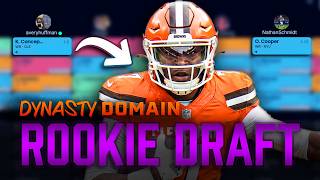 We Draft Our FIRST Rookie Draft In 2026 ($250 League)