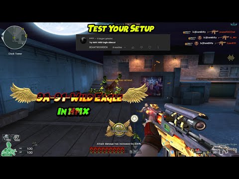 Crossfire West | Test Your Setup l 9A-91-Wild Eagle in HMX