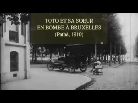 Toto et sa soeur en bombe à Bruxelles [Two kids on a spree in Brussels] (1910)