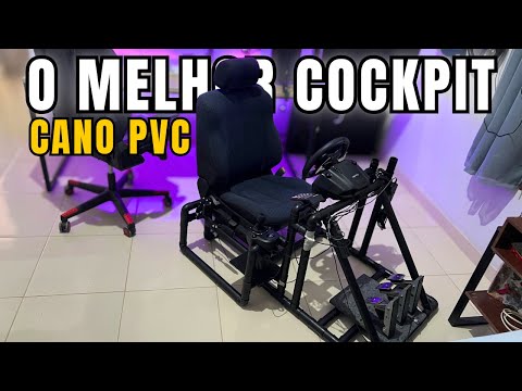 COCKPIT DE CANO PVC | O MELHOR QUE JÁ FIZ