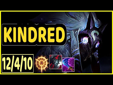 KINDRED VS LILLIA - 12/4/10 KDA JUNGLE GAMEPLAY