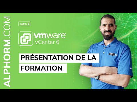 Vidéo présentation de la formation VMware vCenter 6 Tome 2