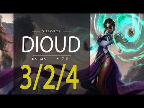 LOL ProTV -  Dioud -  KARMA SUP vs LULU [REDBERT] (12/03/2017)
