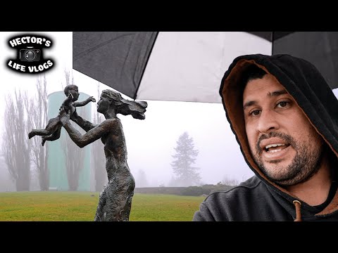 A Foggy & Rainy Walk Through Council Crest Park in Portland, Oregon