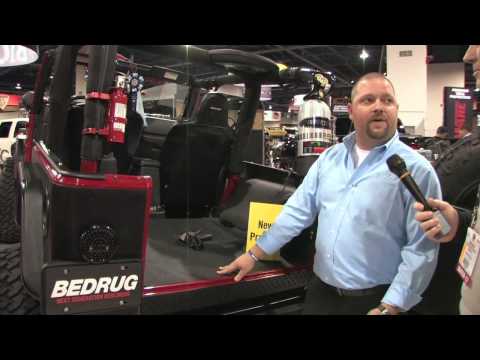 BedRug Jeep BedTread cargo liner and BedRug floor cover