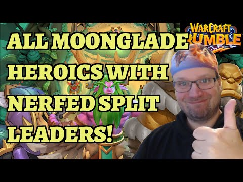 ALL Moonglade Heroic Campaign Missions including Heroic Ysera with Split Leaders! Warcraft Rumble