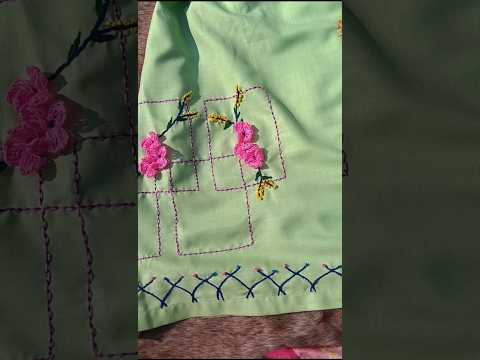 3d embroidery flower.. #shortvideos #foryouvideos #viralembrodery