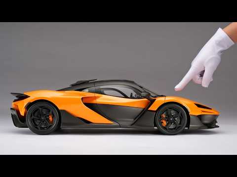 Handling Ihres Modells: McLaren W1 im Maßstab 1:8