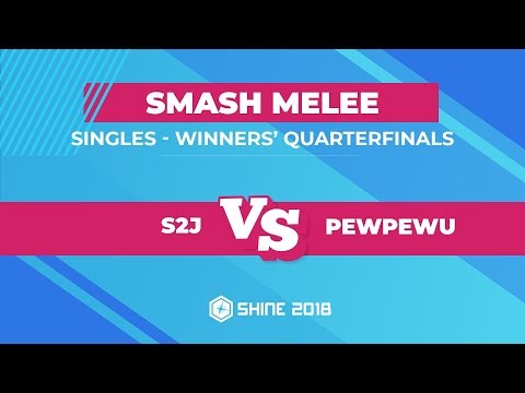 S2J vs PewPewU - Melee Singles: Winners' Quarterfinals - Shine 2018