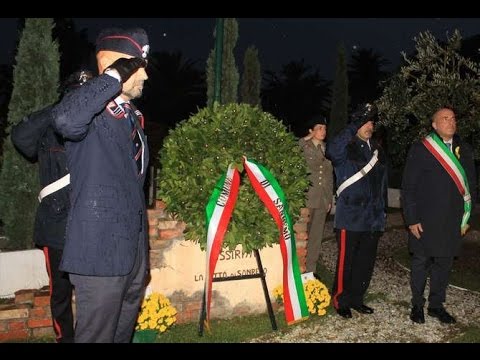 Commemorazione dei Caduti di Nassirya a Sanremo