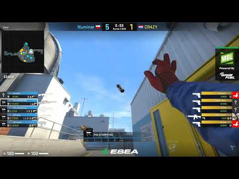 [POLISH] ESEA MDL SEASON 32 EUROPE ILLUMINAR VS CR4ZY | NUKE | CSGO 2019