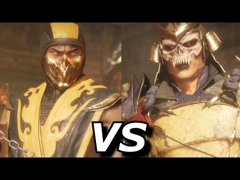Ultimate Mortal Kombat 11 - Scorpion vs Shao Kahn
