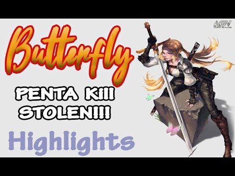 AOV | Butterfly AOV Penta Kill?