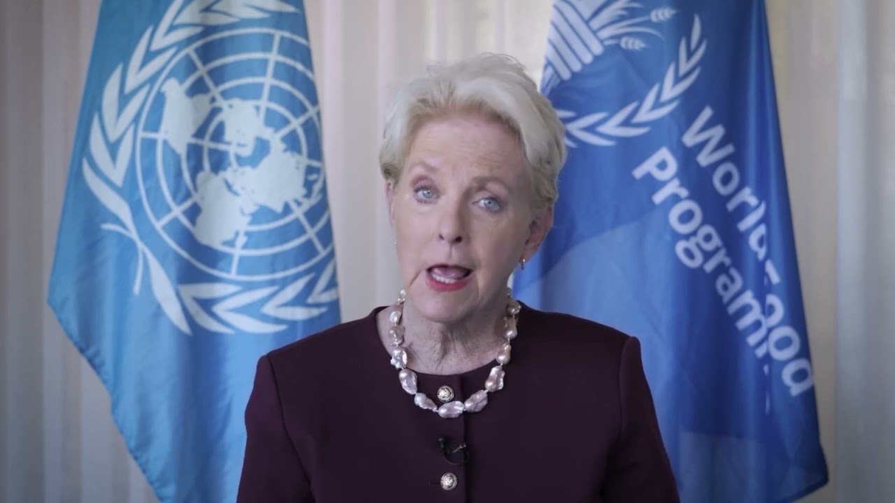 Cindy McCain's video address to the launch of GRFC 2026