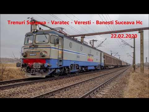 Trenuri Suceava - Varatec - Veresti - Banesti Suceava Hc (traseu de 21 de km) - 22.02.2020