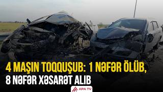 Sabirabadda dəhşət saçan yol qəzası olub   APA TV