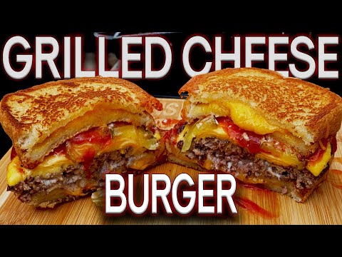 THE BEST GRILLED CHEESE BURGER EVER? EASY BLACKSTONE...