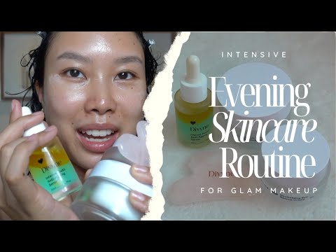 Intensive Evening Skincare Routine Ft. Divyne | graceactually