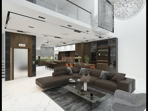 THIẾT KẾ BIỆT THỰ GALLERIA NAM SÀI GÒN I NHÀ BÈ I PHẦN 1