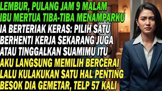 Download lagu Lembur pulang jam 9 malam, mertua menampar: “Pilih kerja atau suami”. Aku langsung memilih bercerai. mp3