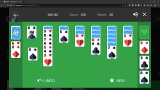 (Full Gameplay) Google Solitaire [1080p] - No Commentary